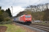 185 043 mit Sattelauflieger(KLV) 185 043 mit Sattelauflieger(KLV)