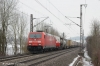 185 312 mit Container 185 312 mit Container