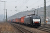 E 189 218 mit Container E 189 218 mit Container